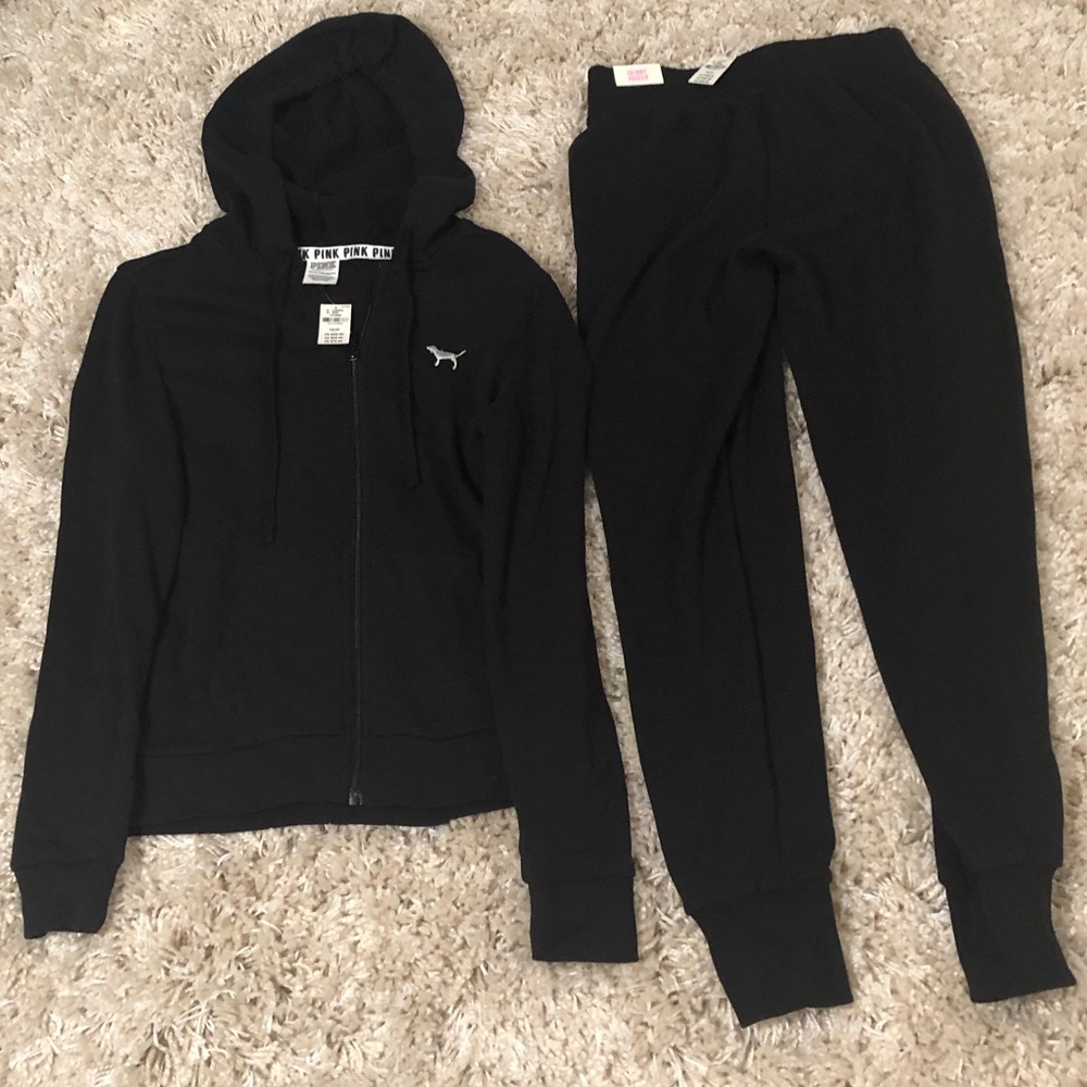 *Sold* NWT VS PINK Leopard Bling Set - Picture 3 of 4